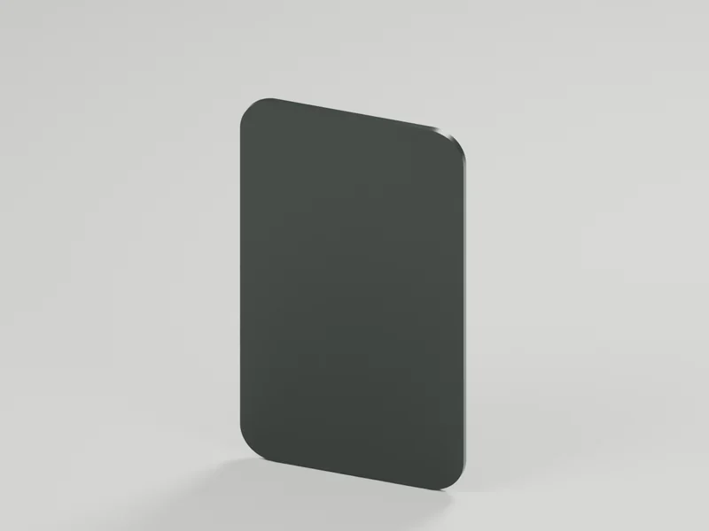 Alarm — Service access. Alarm enclosure study. Electronics and final service mechanism are not modeled.