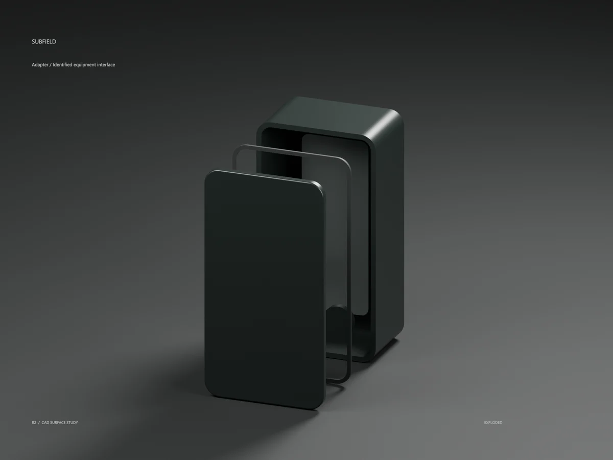 Exploded / development model