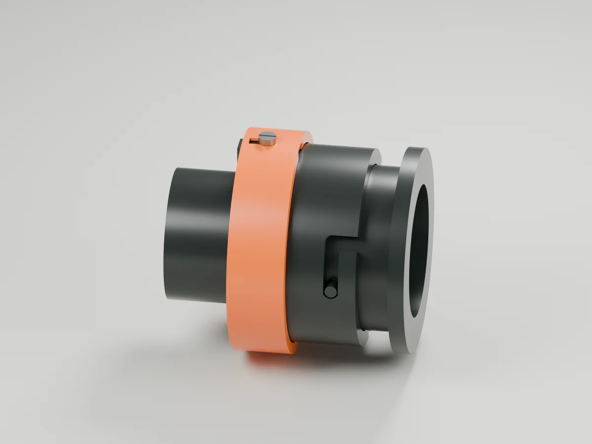 Sleeve released — six displayed CAD mechanism parts