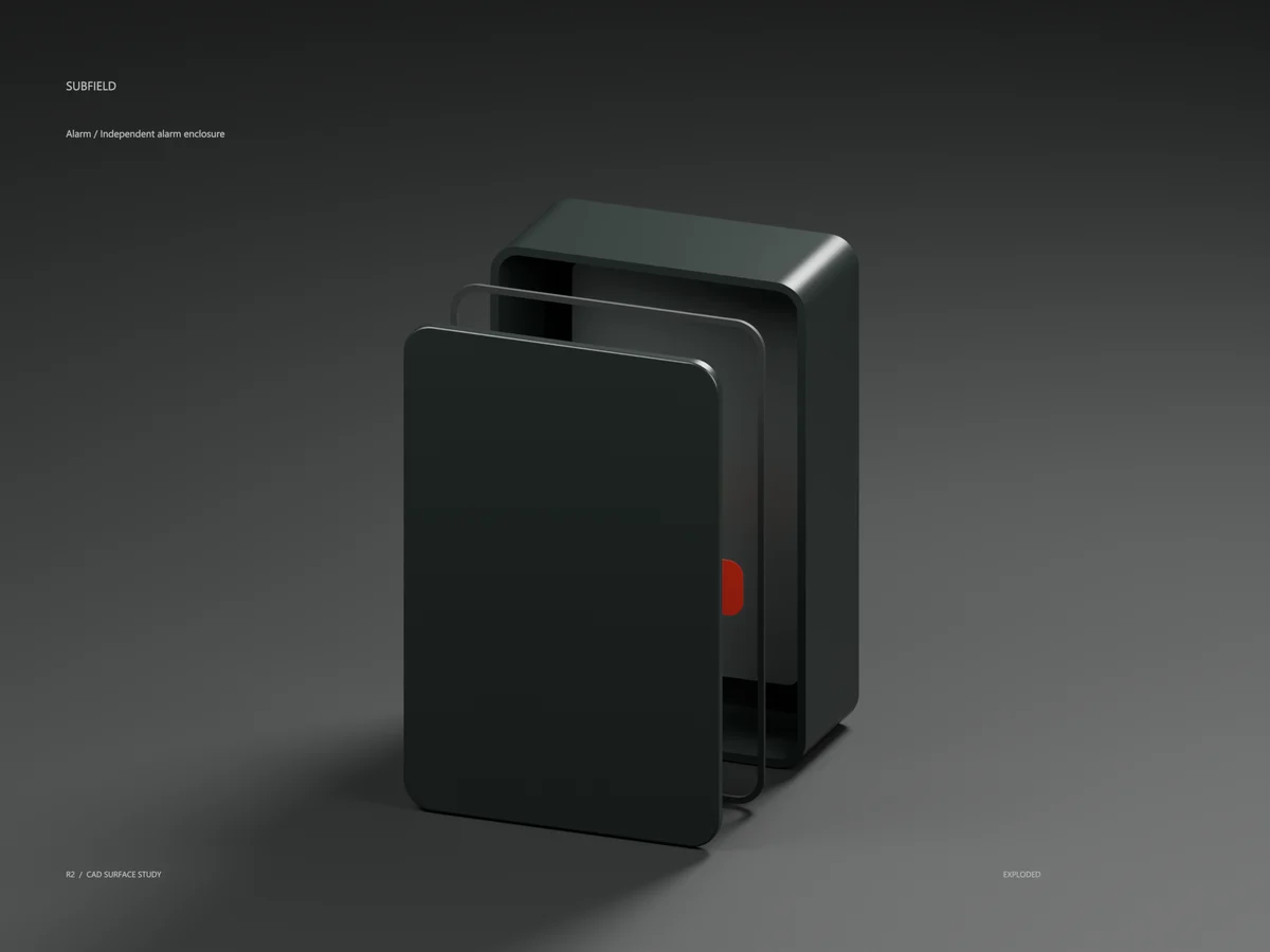 Exploded / development model