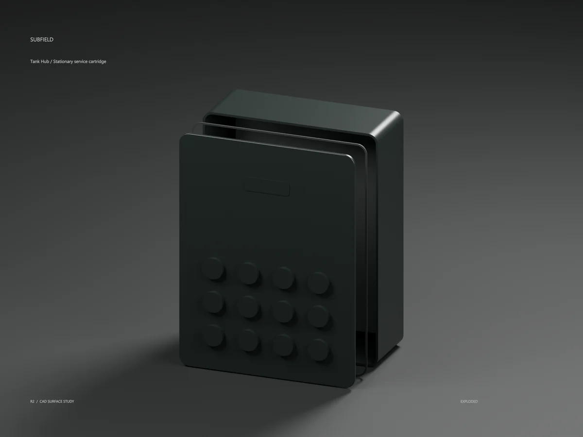 Exploded / development model